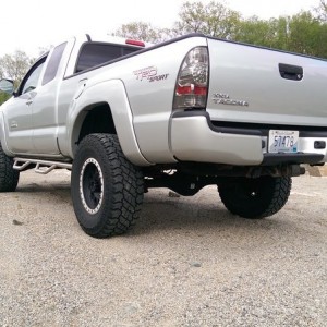 Removed the mudflaps.