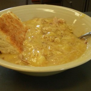 Just chicken this time