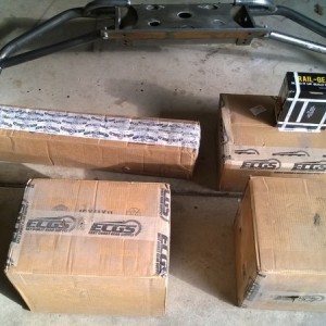 Always a good day when ECGS, marlin crawler, and trail gear packages arrive at the same time!