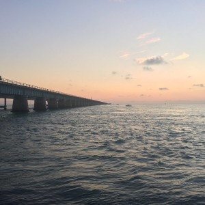 Sunset at 7 mile bridge