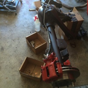 All mounted up!