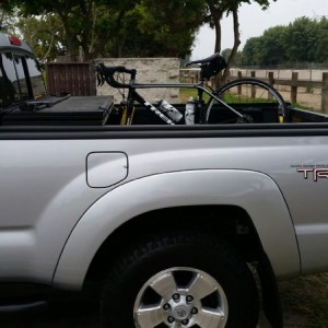 Bike in the back