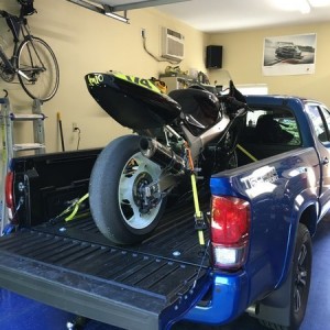 Track Bike Loaded