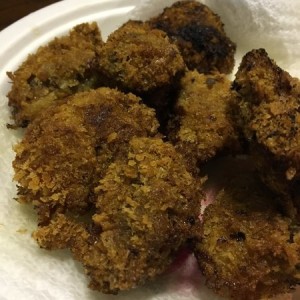 Panko fried deer