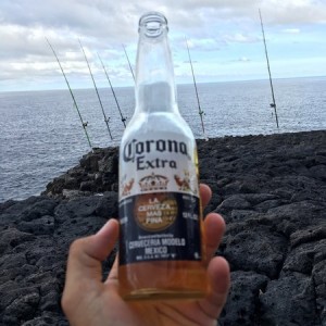 Weapons out. Beer down.