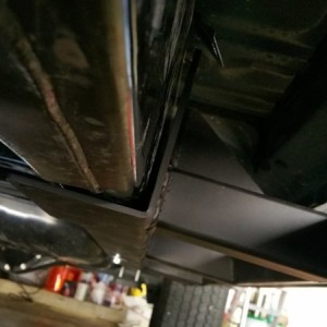 Drivers side gap
