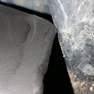 Passenger side front closeup
