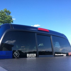 Finally a TW sticker on the truckster