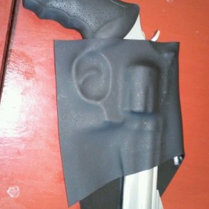 Got a little trimmin to do but first attempt at kydex is... Not a failure