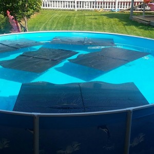Warning the pool. Redneck style