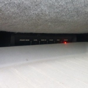 Hidden Subwoofer