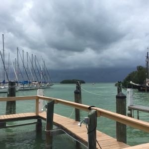Stormy here in the keys