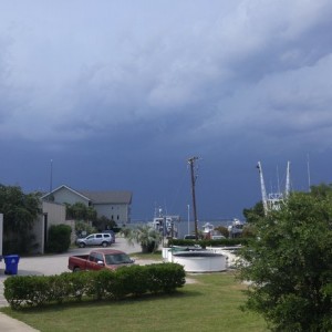 Coming right for us!