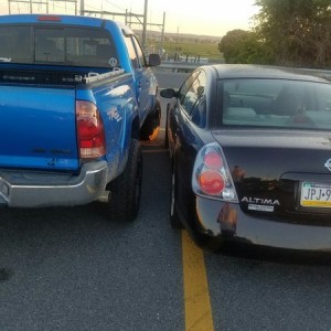 I do feel a little quilty. Eh fuck it. Learn to park asshole.