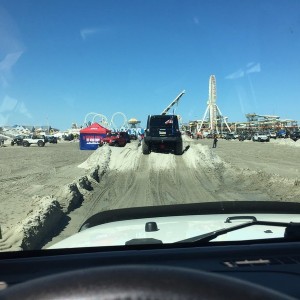 I had to borrow a friend jeep for this. I still don't understand.