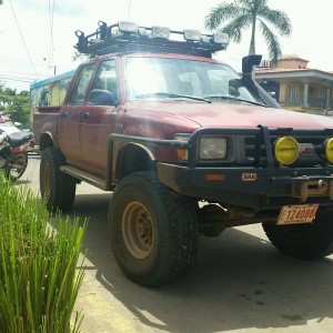 SAS HiLux here in Costa Rica.
