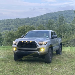 2020 SSM w/ black gloss TRD Pro “Tacoma” badges