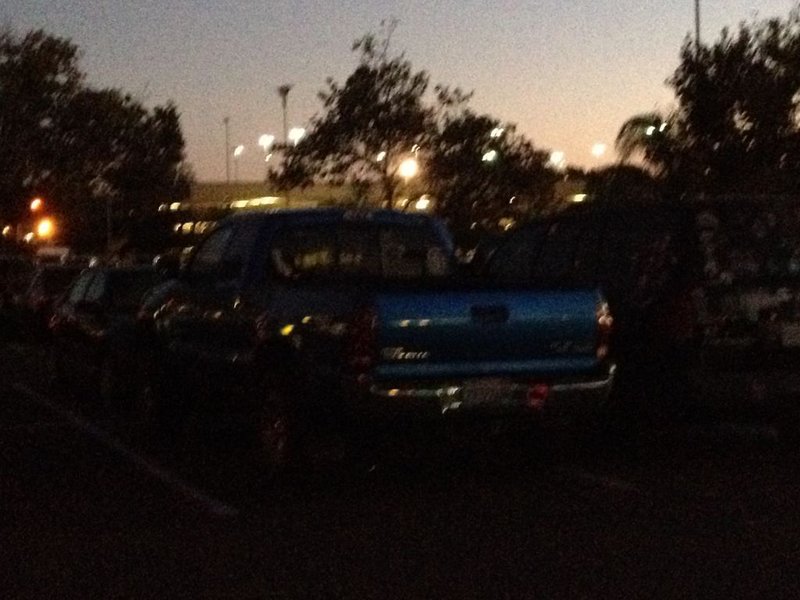 Spotted in El Cajon, DCSB, SWB, TRD OR, prerunner, couple of stickers on th